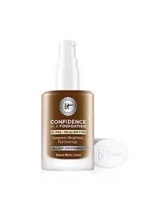 Find perfect skin tone shades online matching to 330 Tan Natural (N), Confidence in a Foundation by IT Cosmetics.