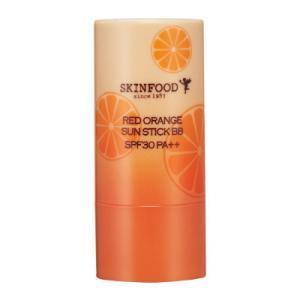 Find perfect skin tone shades online matching to W1 Warm Beige, Red Orange Sun Stick BB by Skin Food.