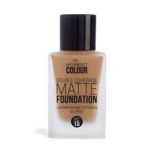 Find perfect skin tone shades online matching to Nude Beige, My Perfect Colour Double Coverage Matte Foundation / Longwear Ultimate Matte Foundation by PS... / Primark.