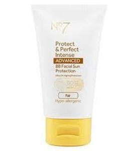 Find perfect skin tone shades online matching to Fair, Protect & Perfect Intense Advanced BB Facial Sun Protection by Boots No.7.