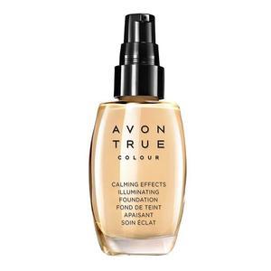 Find perfect skin tone shades online matching to Nude, True Color Calming Effects Illuminating Foundation by Avon.