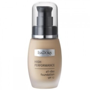 Find perfect skin tone shades online matching to 04 Medium Nougat, High Performance All-Day Foundation by IsaDora.