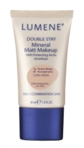 Find perfect skin tone shades online matching to 1 Cream Beige / Inkiväärikerma, Double Stay Mineral Matt Make-Up by Lumene.